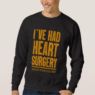 Cool Open Heart Surgery Art Men Women Chd Heart Tr Sweatshirt