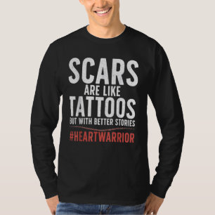 Cool Open Heart Surgery For Men Women Transplant R T-Shirt
