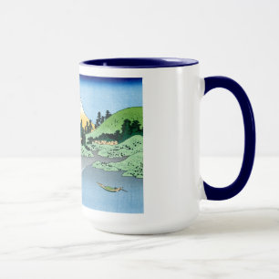 Cool oriental japanese Hokusai Fuji View landscape Mug