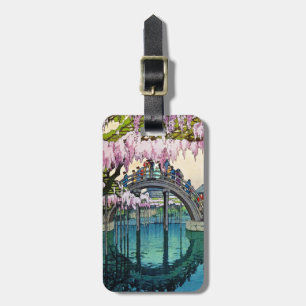 Cool oriental japanese Kameido Bridge Yoshida Luggage Tag