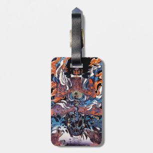 Cool oriental japanese Legendary Sanin warrior art Luggage Tag