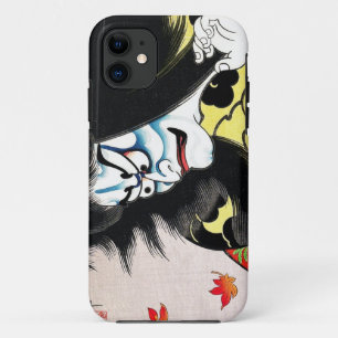 Cool oriental japanese Togakushi kabuki actor iPhone 11 Case
