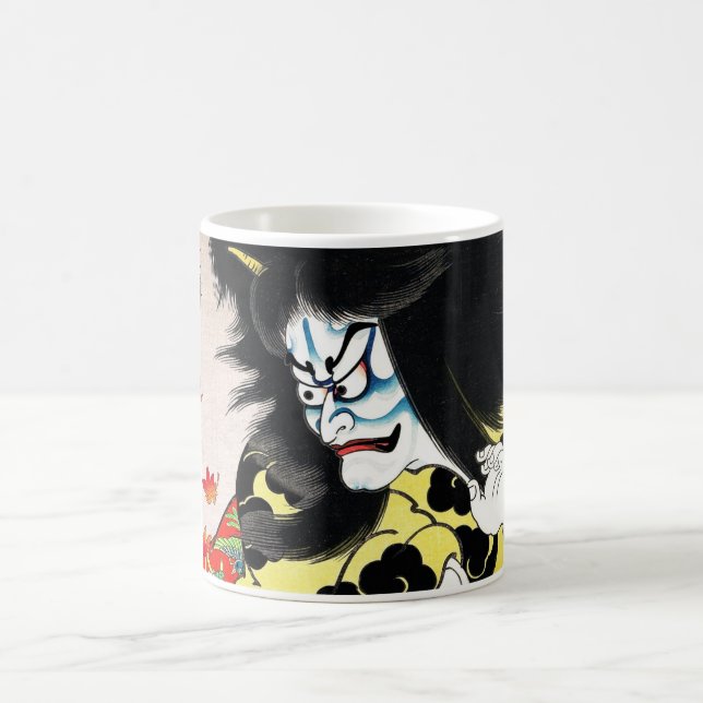 Cool Oriental Japanese Togakushi tattoo Coffee Mug (Center)