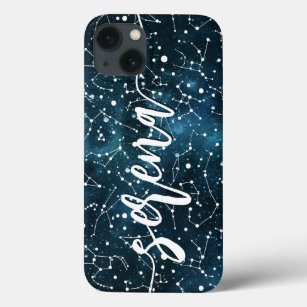 Cool Outer Space Constellations Personalized iPhone 13 Case