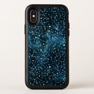Cool Outer Space Galaxy & Constellation OtterBox Symmetry iPhone XS Case