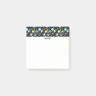 Cool Outer Space Theme - Astronauts & Rocket Ships Post-it Notes