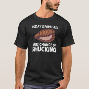 Cool Oyster For Men Women Oyster Shucker Clam Shel T-Shirt