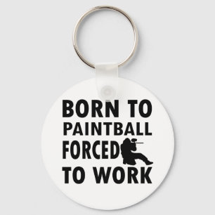 Cool Paintball Designs Keychain
