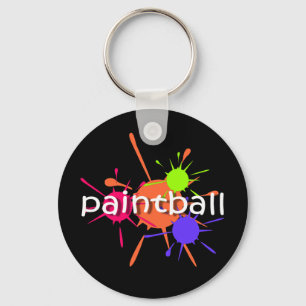 Cool paintball keychain