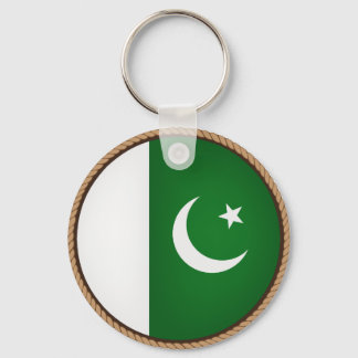 Cool Pakistan Flag Seal Keychain
