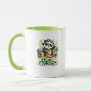 Cool Panda Skateboard Coffee Mug