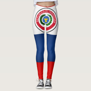 Cool Paraguay Flag Fashion Leggings