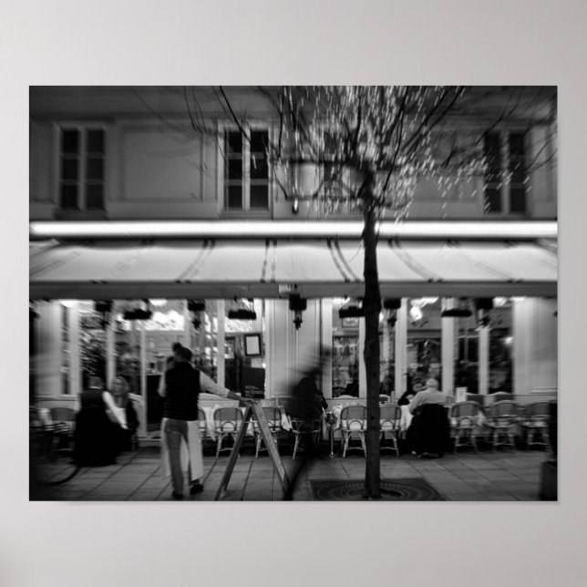 Cool Parisian lifestyle and culture Poster (Front)