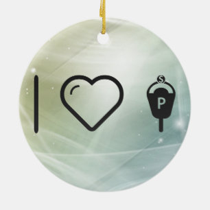 Cool Parking Metres Ceramic Ornament