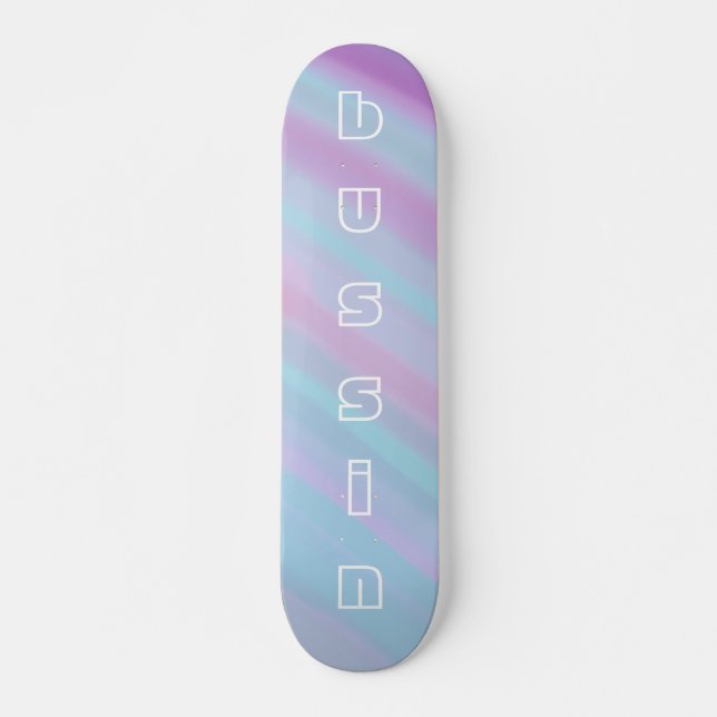 Cool Pastel Bussin Skateboard pour débutants (Devant)