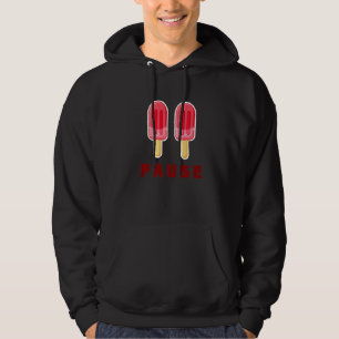 Cool Pause Summer Vibes Enjoy Beach Sun Sea & Ice Hoodie