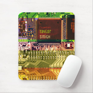 Cool PCB Electronic Computer Tech Printed Circuit Mouse Pad