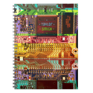 Cool PCB Electronic Computer Tech Printed Circuit Notebook
