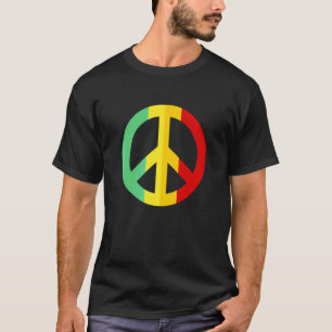 Cool Peace Sign Equality Freedom Hippie T-Shirt