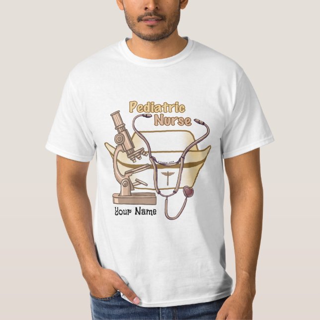 Cool Pediatric Nurse T-Shirt (Front)