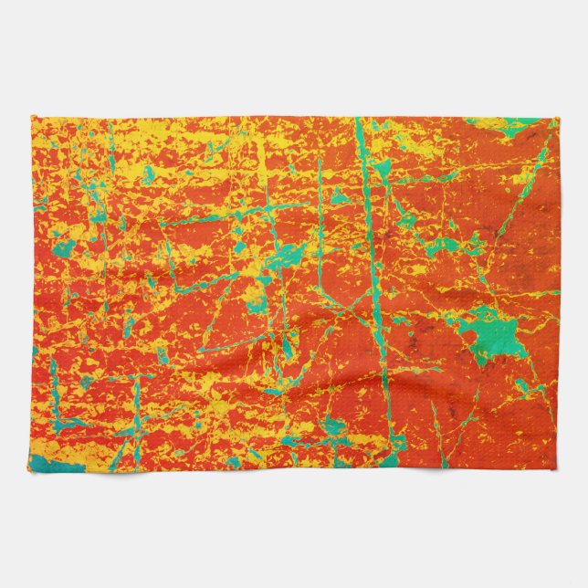 Cool Peeling Paint Kitchen Towel (Horizontal)