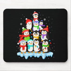 Cool Penguin Christmas Pajamas Shirt Boys, Penguin Mouse Pad