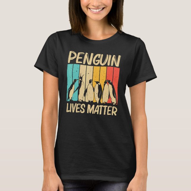 Cool Penguin For Men Women Emperor Penguin Bird   T-Shirt (Front)