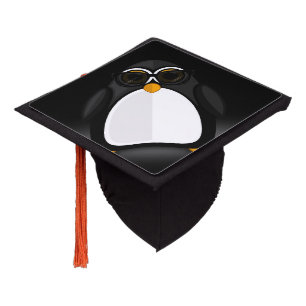 Cool Penguin  Graduation Cap Topper