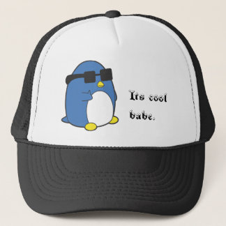 Cool Penguino Trucker Hat