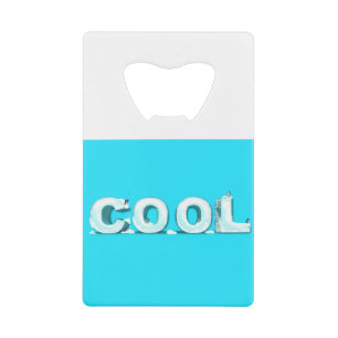 Cool Penguins Credit Card Bottle Opener