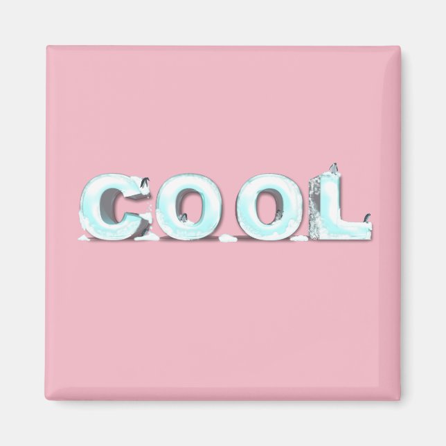 Cool Penguins Magnet (Front)
