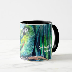 Cool People Have Parrots Mug