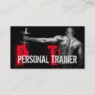 Cool Personal Trainer Salle de gym Carte de visite