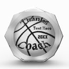 Cool Personalized Awards for Basketball Coaches