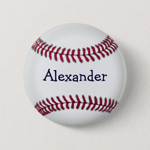 Cool Personalized Baseball 2 Inch Round Button