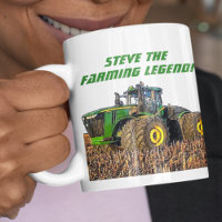 Cool Personalized Farming Legend Tractor Equipment