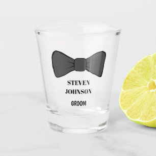 COOL! 👔 Personalized Groom Shot Glass