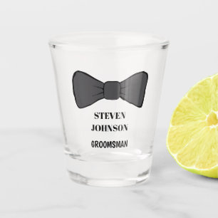 COOL! 👔 Personalized Groomsman Shot Glass