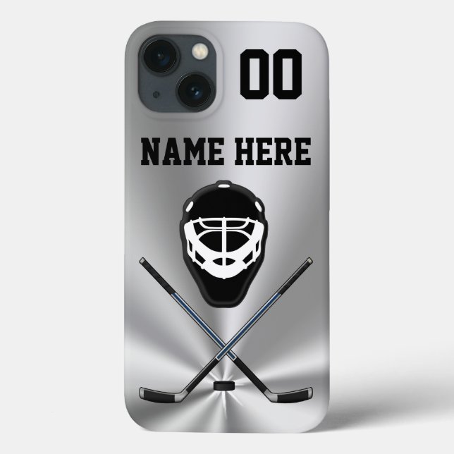 Cool Personalized, Hockey Phone Cases, Old to New Case-Mate iPhone Case (Back)