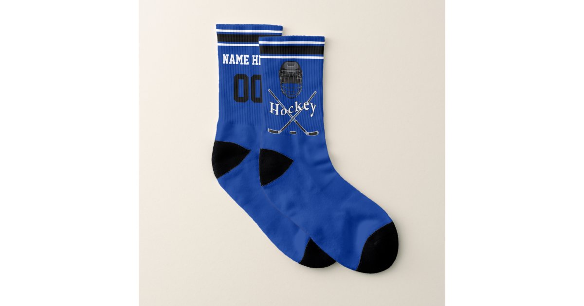 Download Cool Personalized Hockey Socks for Him or Her | Zazzle.ca