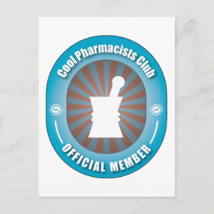 Cool Pharmacists Club Postcard