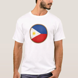 Cool Philippines Flag Seal T-Shirt