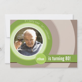 COOL PHOTO BIRTHDAY INVITES :: circular 5L