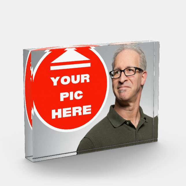 Cool! Photo Block - Personalized (Left)