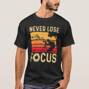 Cool Photography For Men Women Photographer Camera T-Shirt
