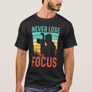 Cool Photography Retro Photographer Camera Lover T-Shirt