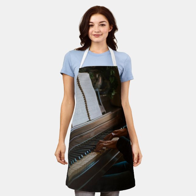 Cool Piano Apron (Worn)