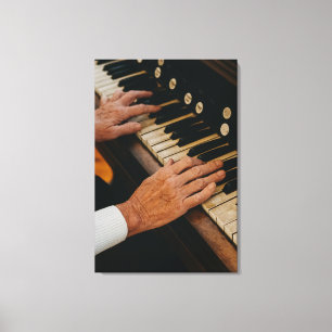 Cool Piano Artwork Canvas Print