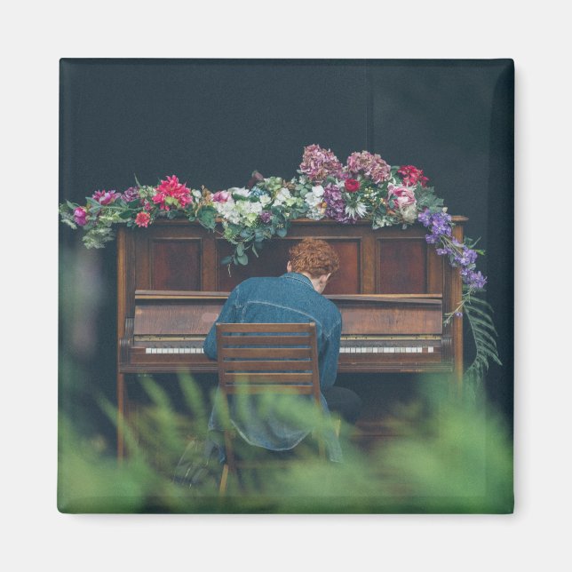 Cool Piano Artwork Magnet (Front)