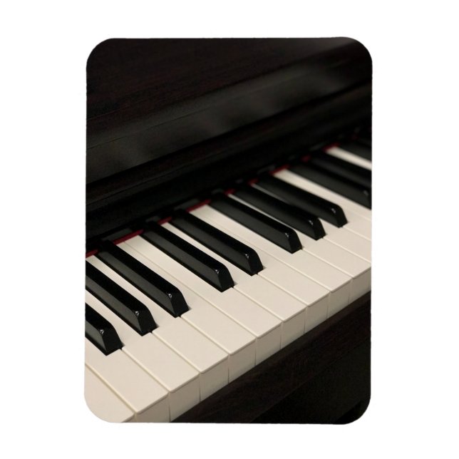 Cool Piano Design Magnet (Vertical)